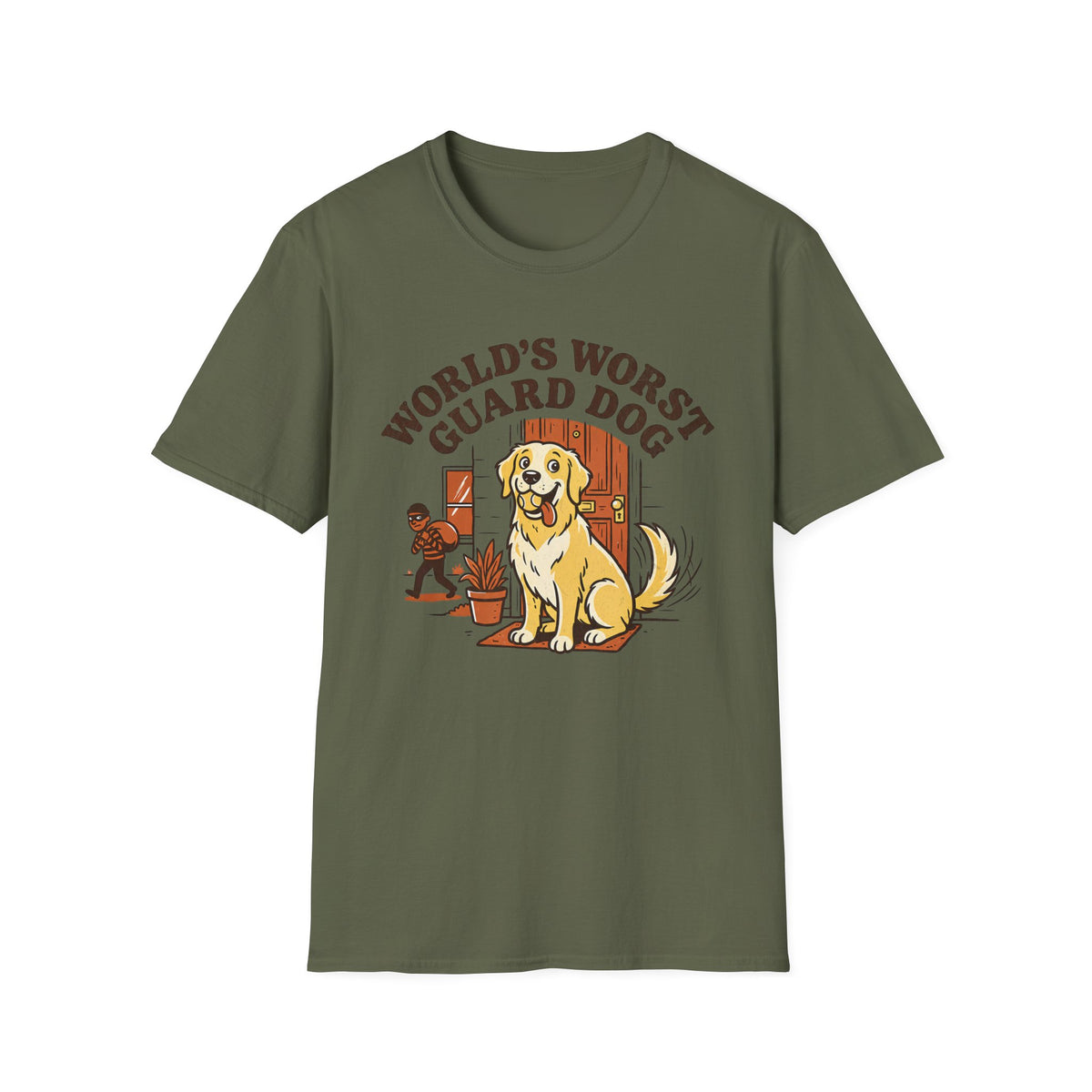 World's Worst Guard Dog T-shirt