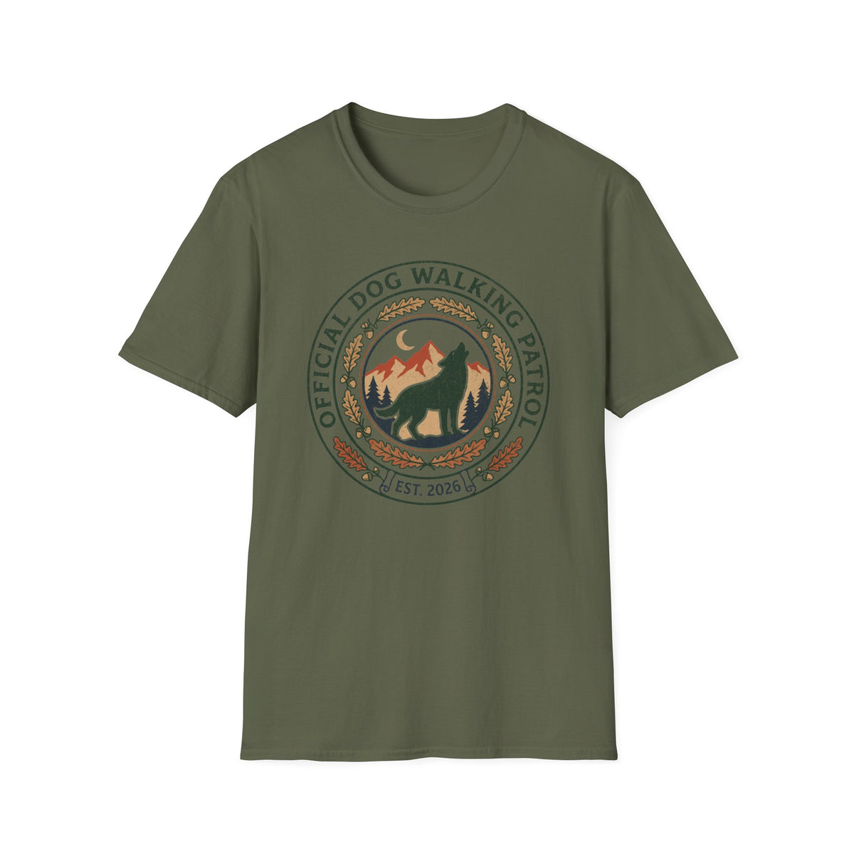 Official Dog Walking Patrol T-shirt