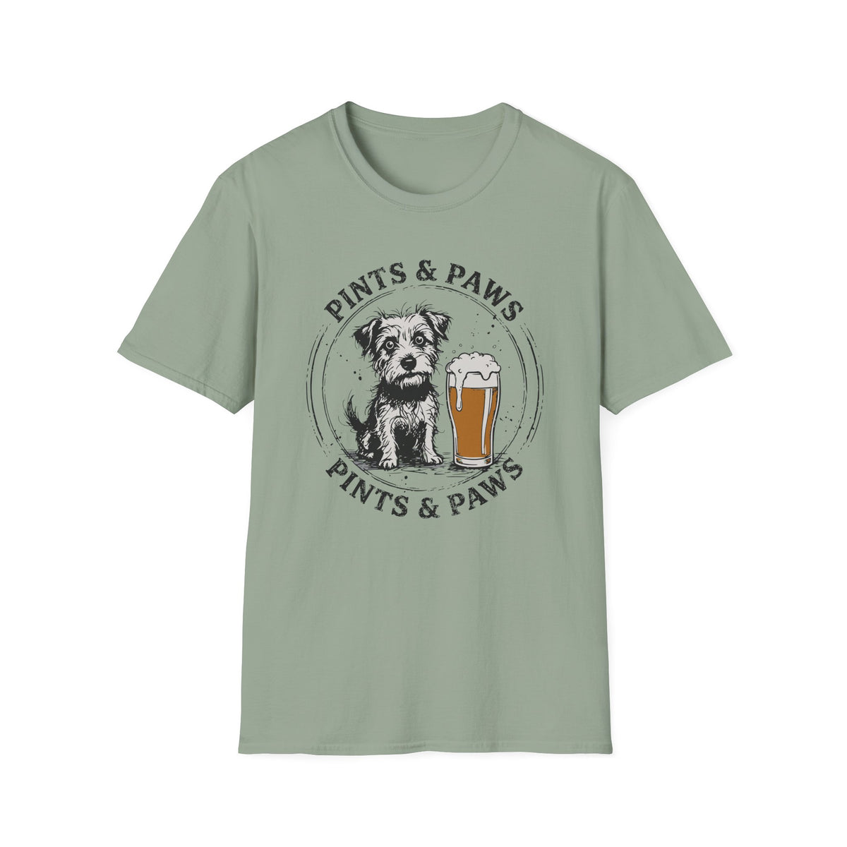 Pint's & Paws T-shirt