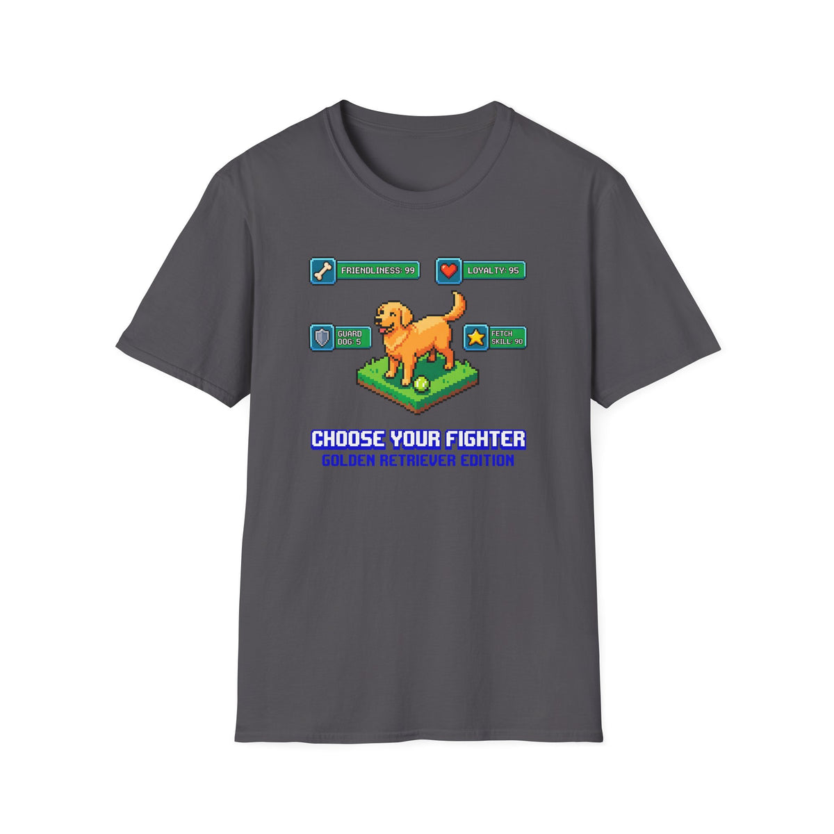 Choose You Fighter Golden Retriever T-shirt