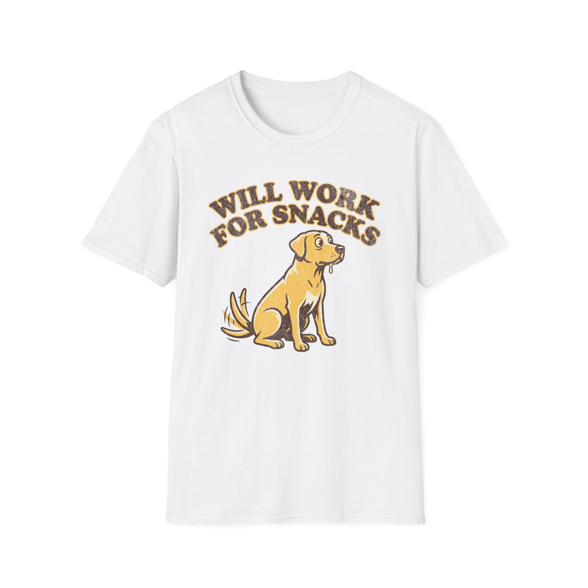 Will Work For Snacks T-shirt