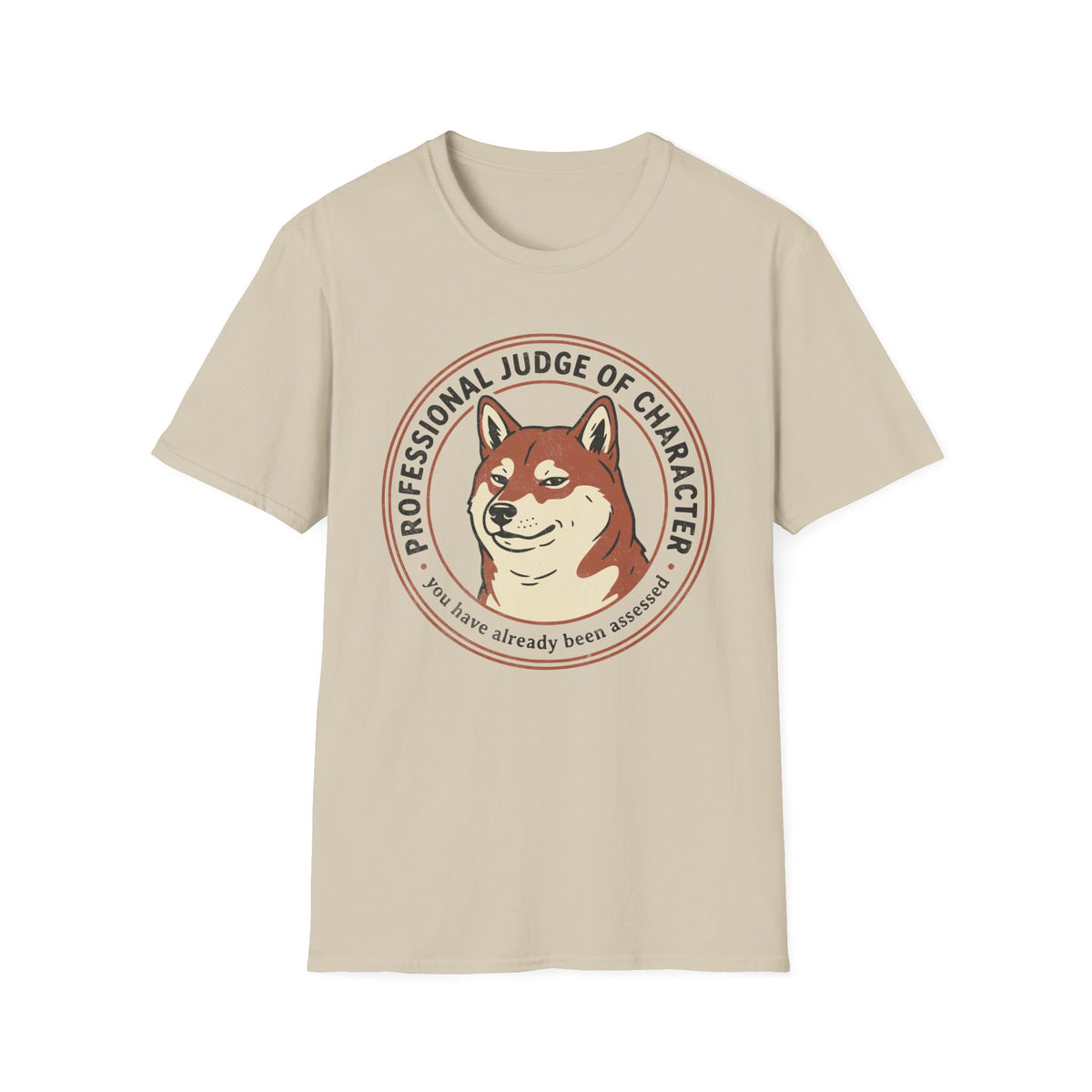 Professional Judge of Character T-shirt