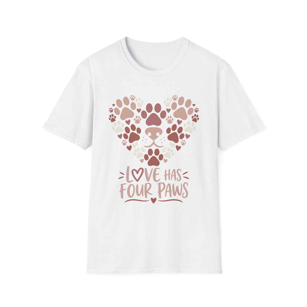 Love Has Four Paws T-shirt