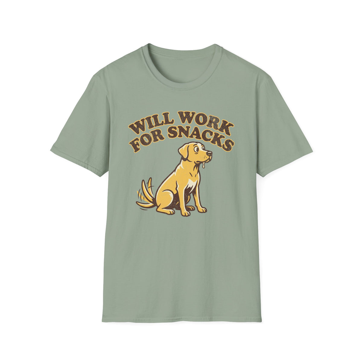 Will Work For Snacks T-shirt