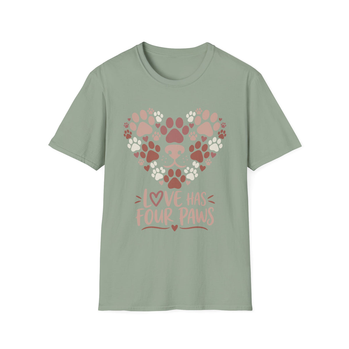 Love Has Four Paws T-shirt