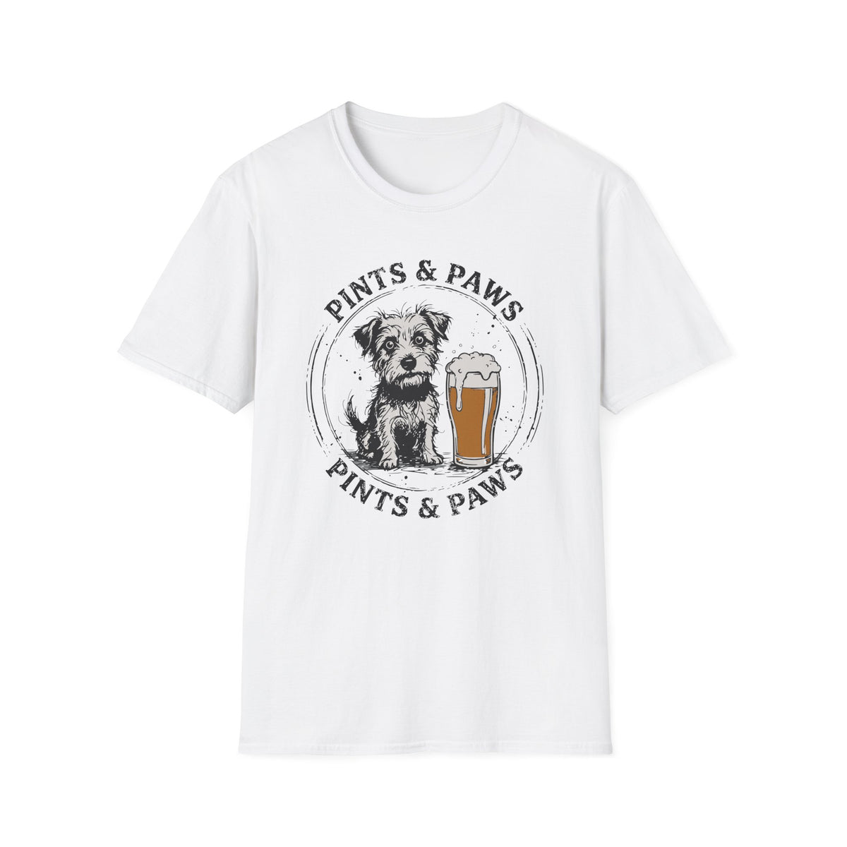 Pint's & Paws T-shirt