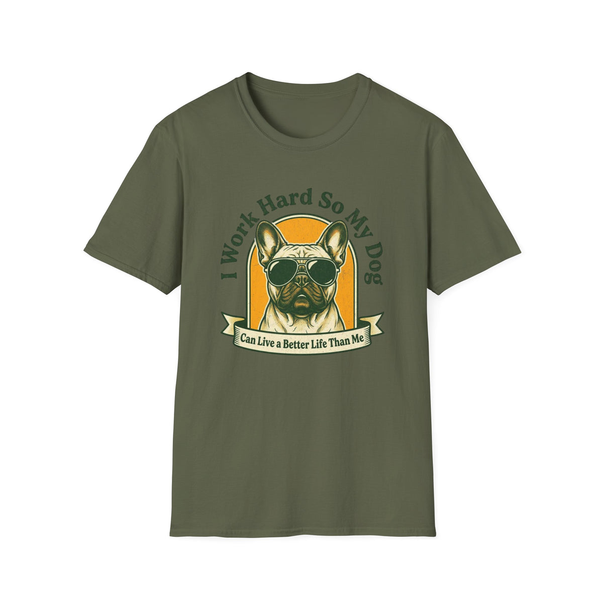 I Work Hard So My Dog T-shirt