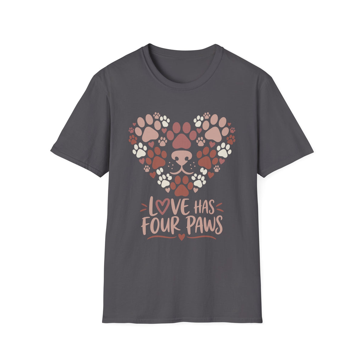 Love Has Four Paws T-shirt