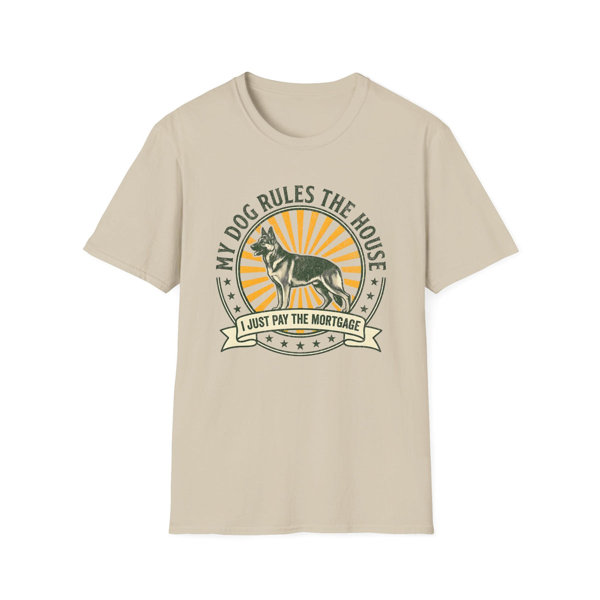 My Dog Rules The House T-shirt