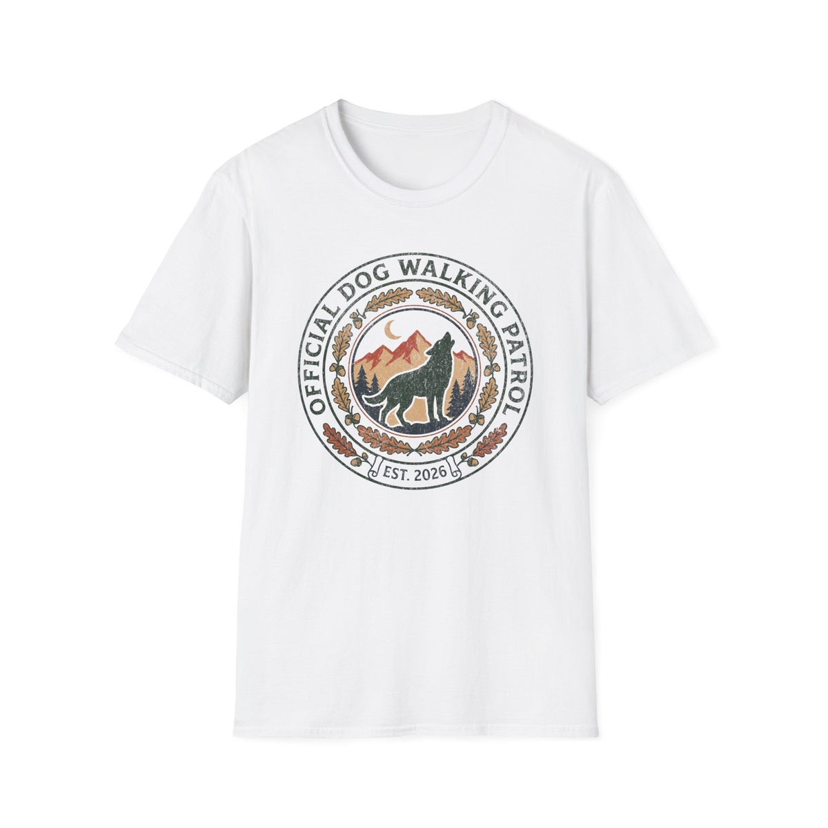 Official Dog Walking Patrol T-shirt