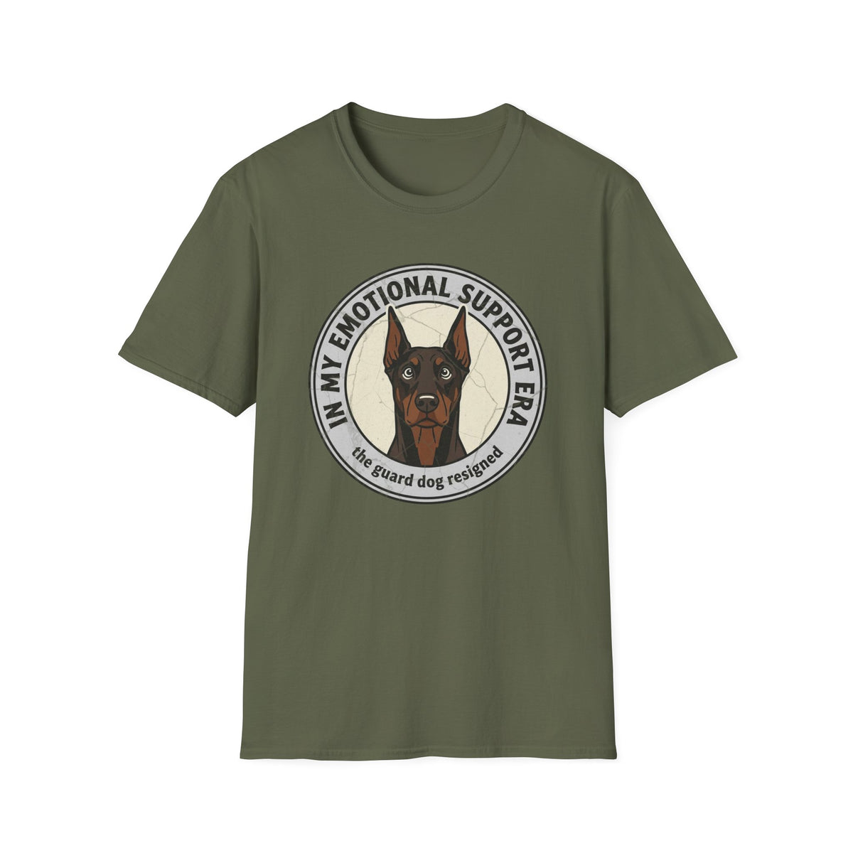 In My Emotional Support Era Guard Dog T-shirt