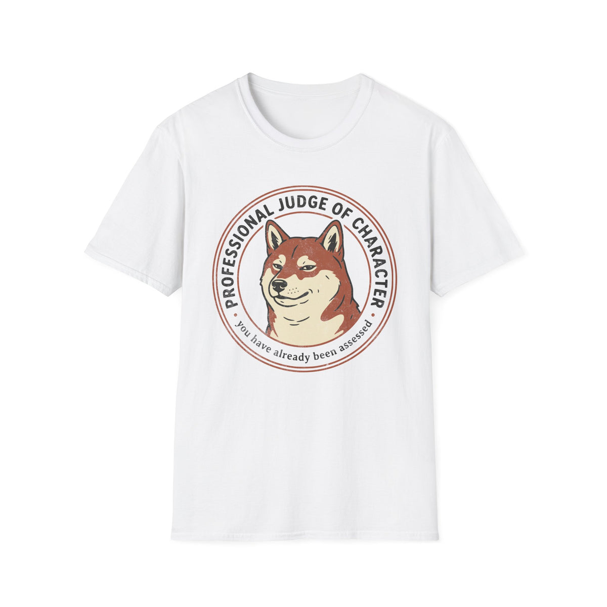 Professional Judge of Character T-shirt