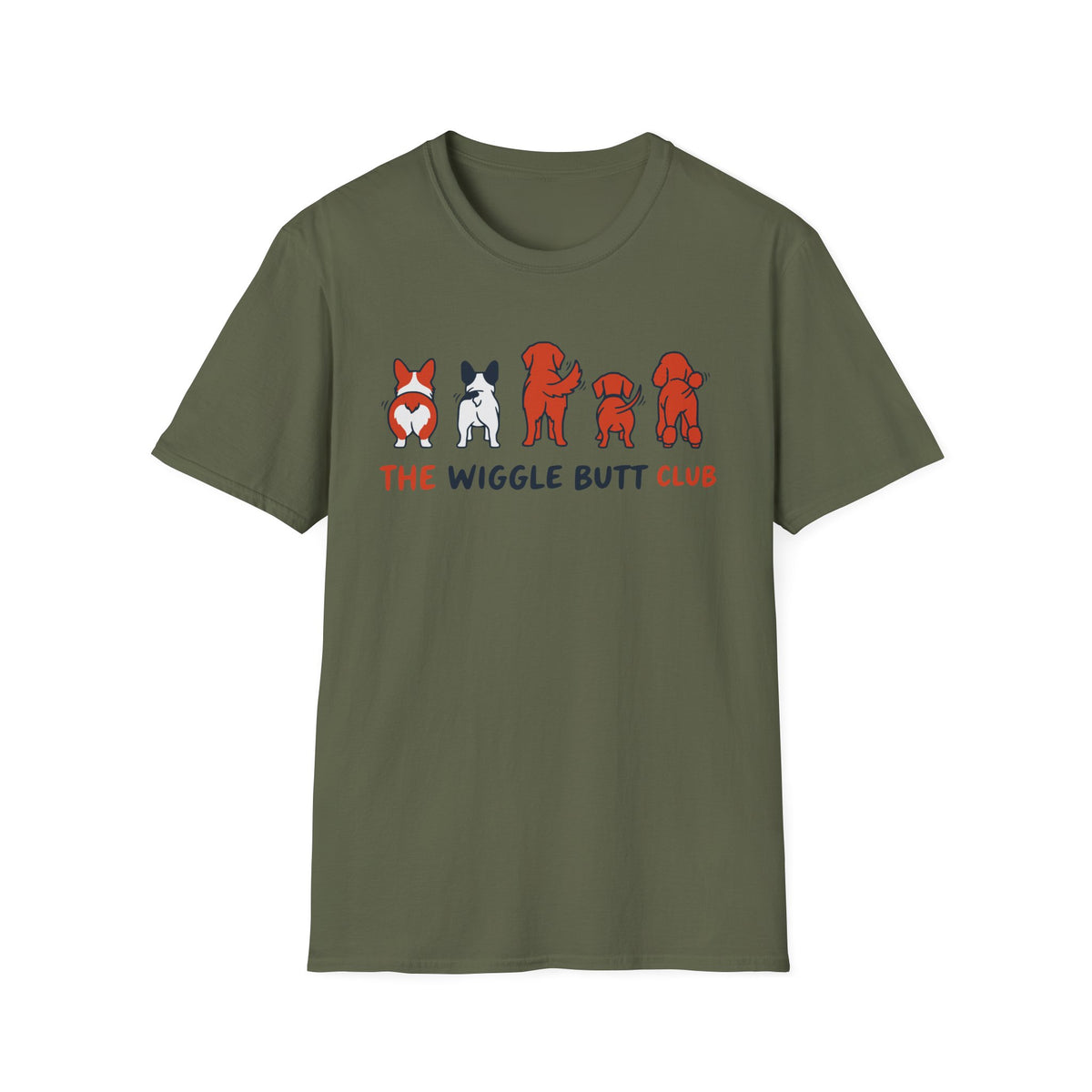 The Wiggle Butt Club T-shirt