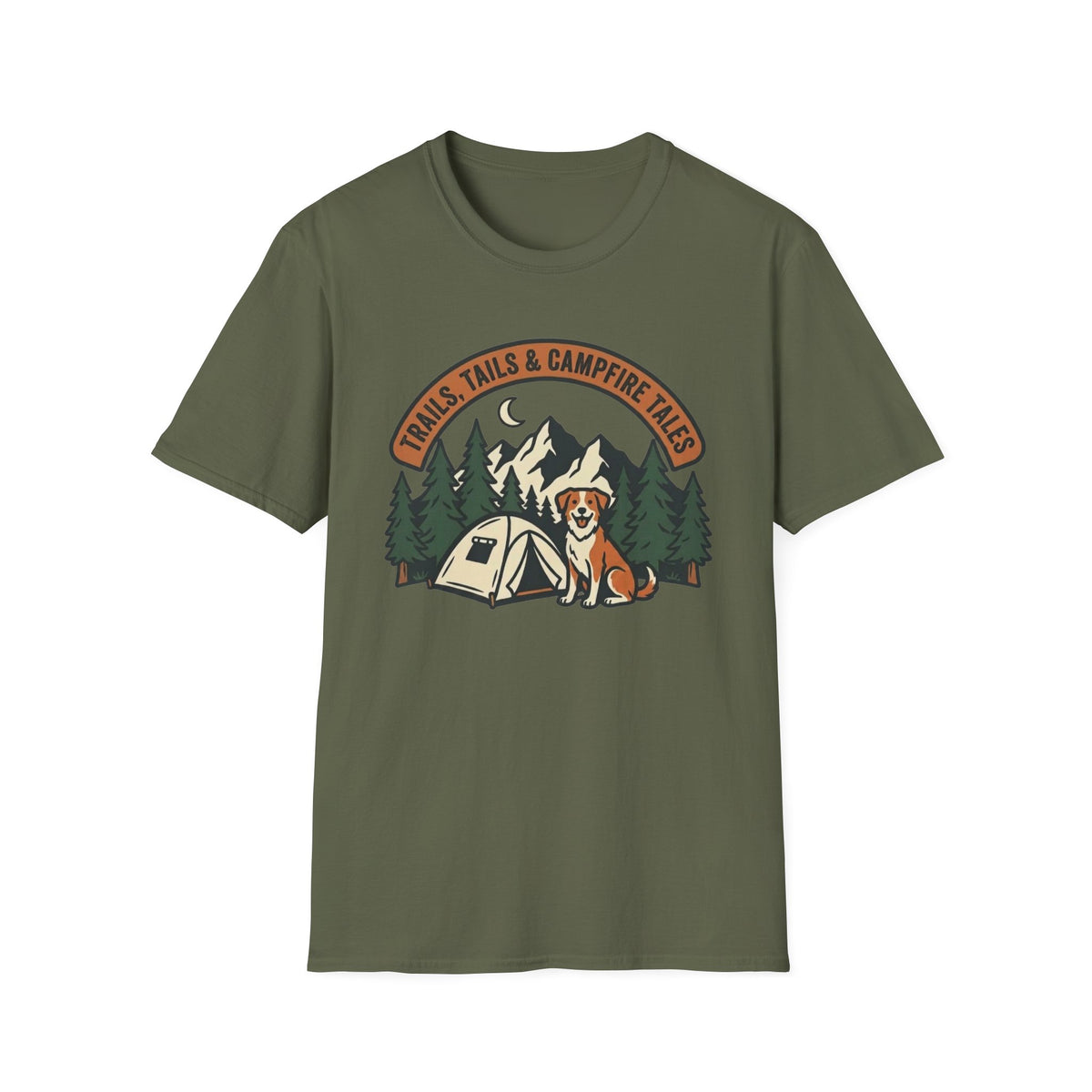 Trails, Tails & Campfire Tales T-shirt