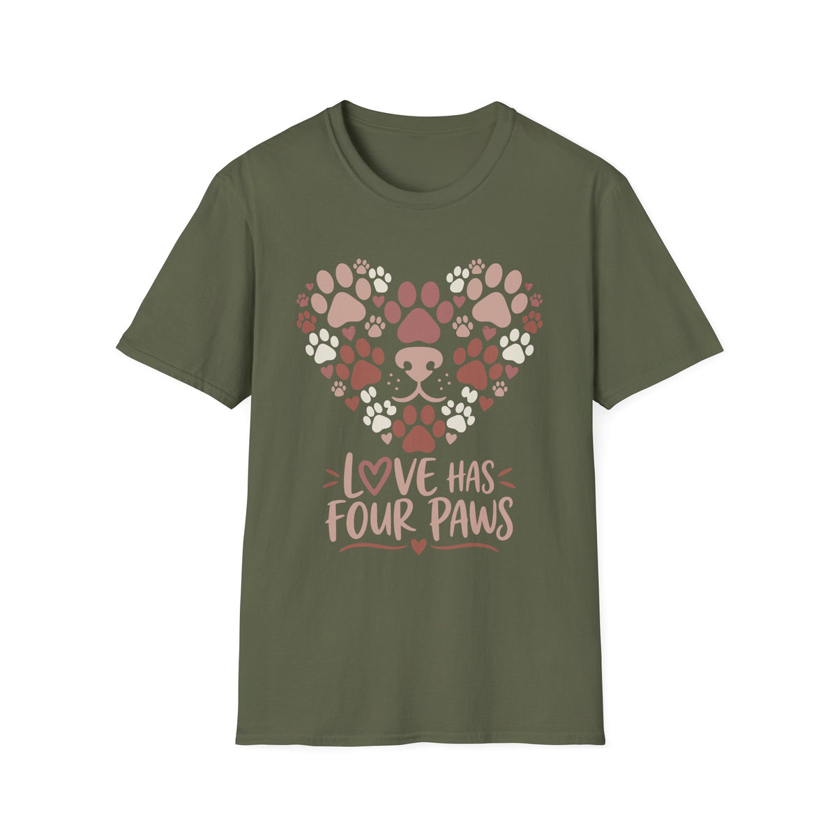 Love Has Four Paws T-shirt