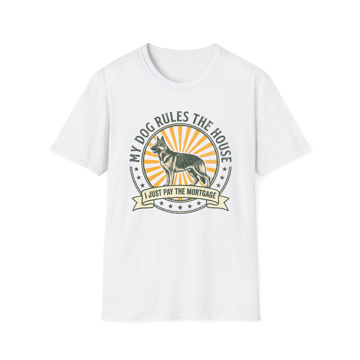 My Dog Rules The House T-shirt