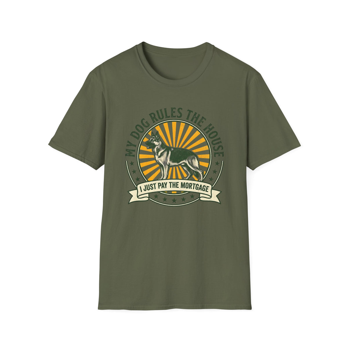 My Dog Rules The House T-shirt