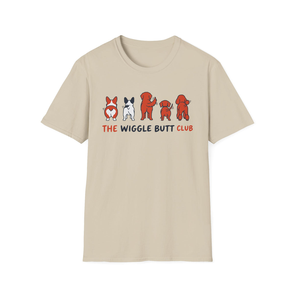 The Wiggle Butt Club T-shirt