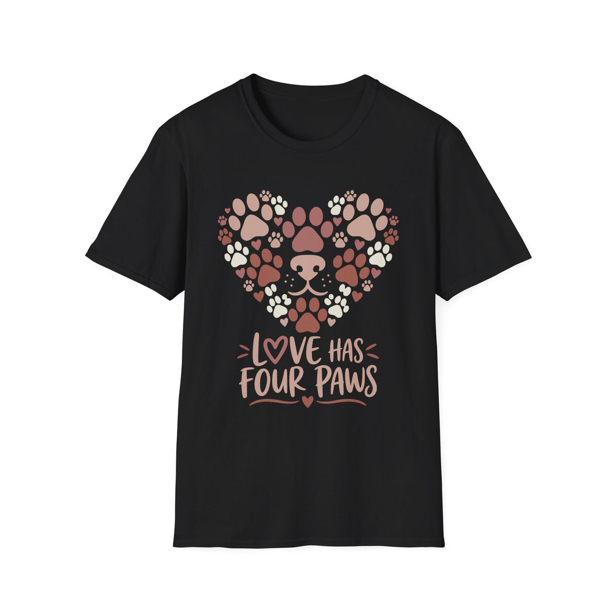 Love Has Four Paws T-shirt