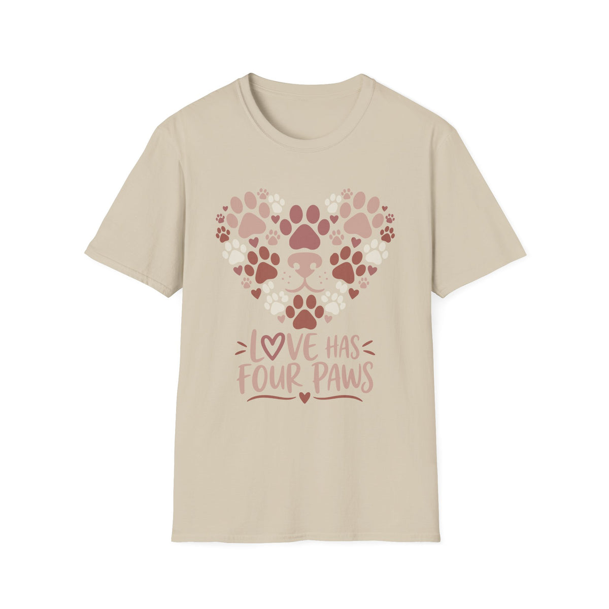 Love Has Four Paws T-shirt