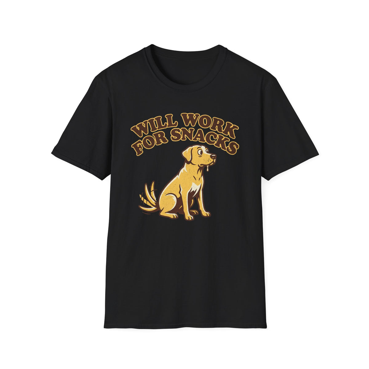Will Work For Snacks T-shirt
