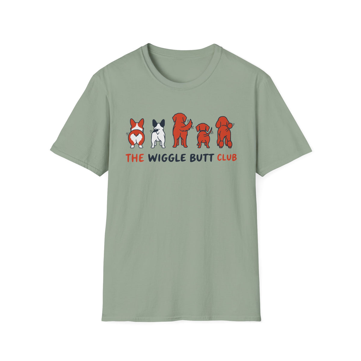 The Wiggle Butt Club T-shirt