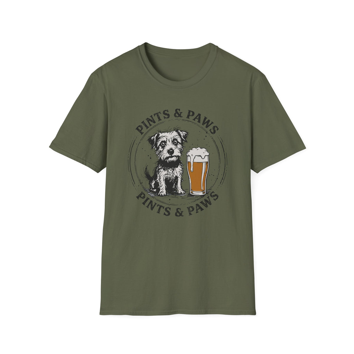 Pint's & Paws T-shirt