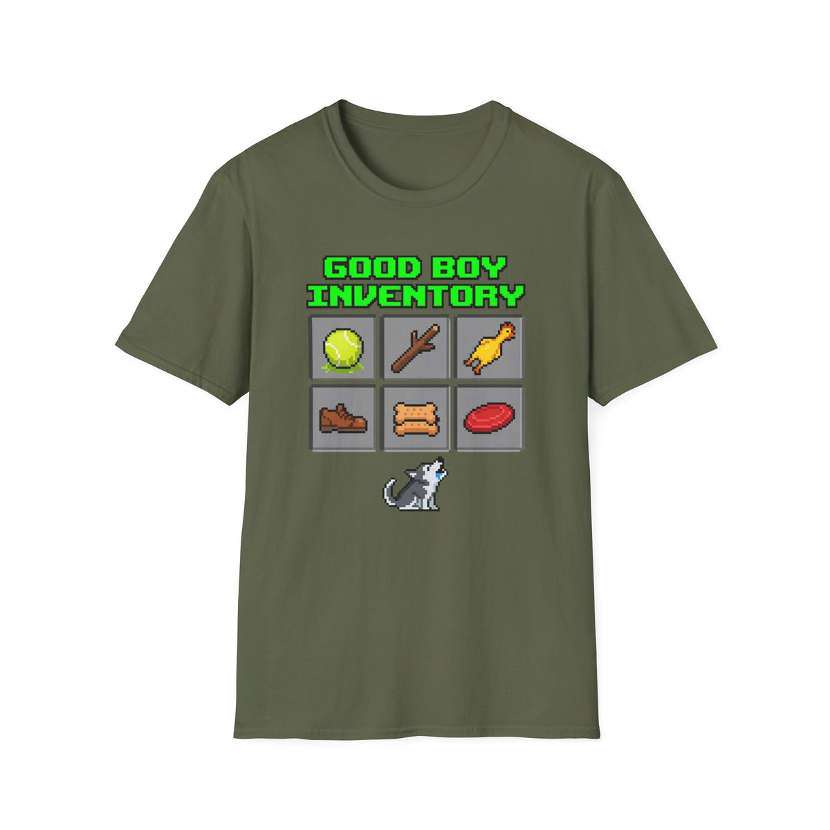 Good Boy Inventory T-shirt